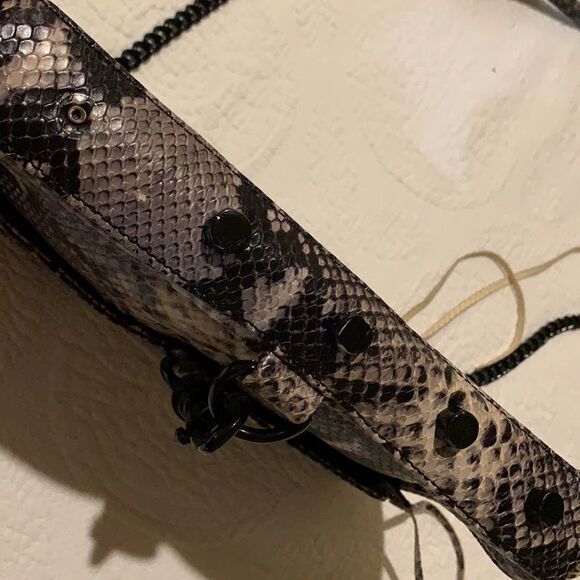 Rebecca Minkoff snake skin print Crossbody - Picture 15 of 17